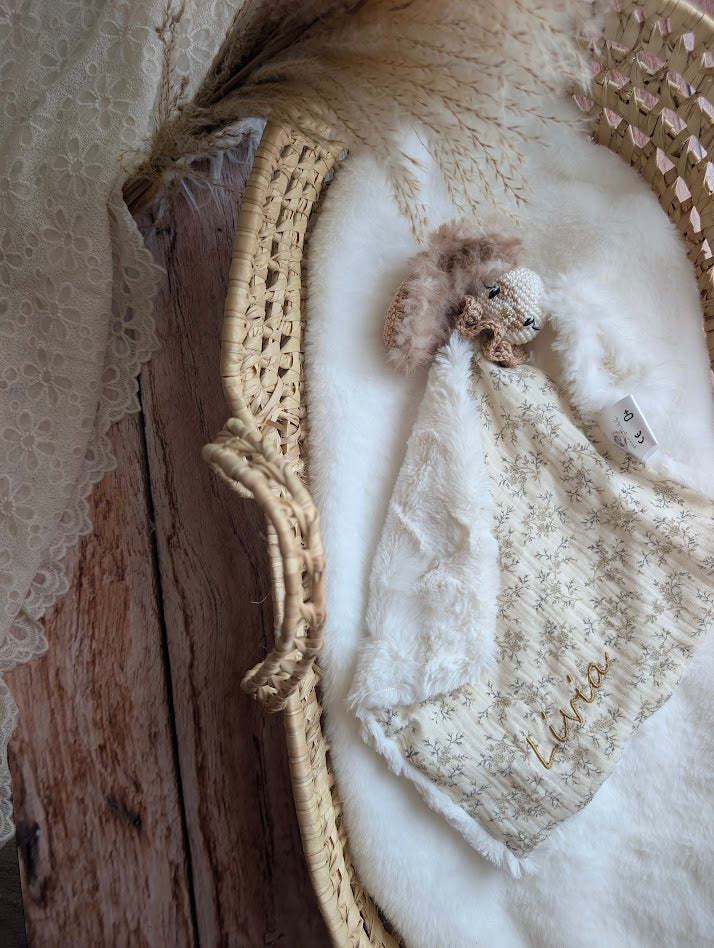 Emile Branche écru col en crochet