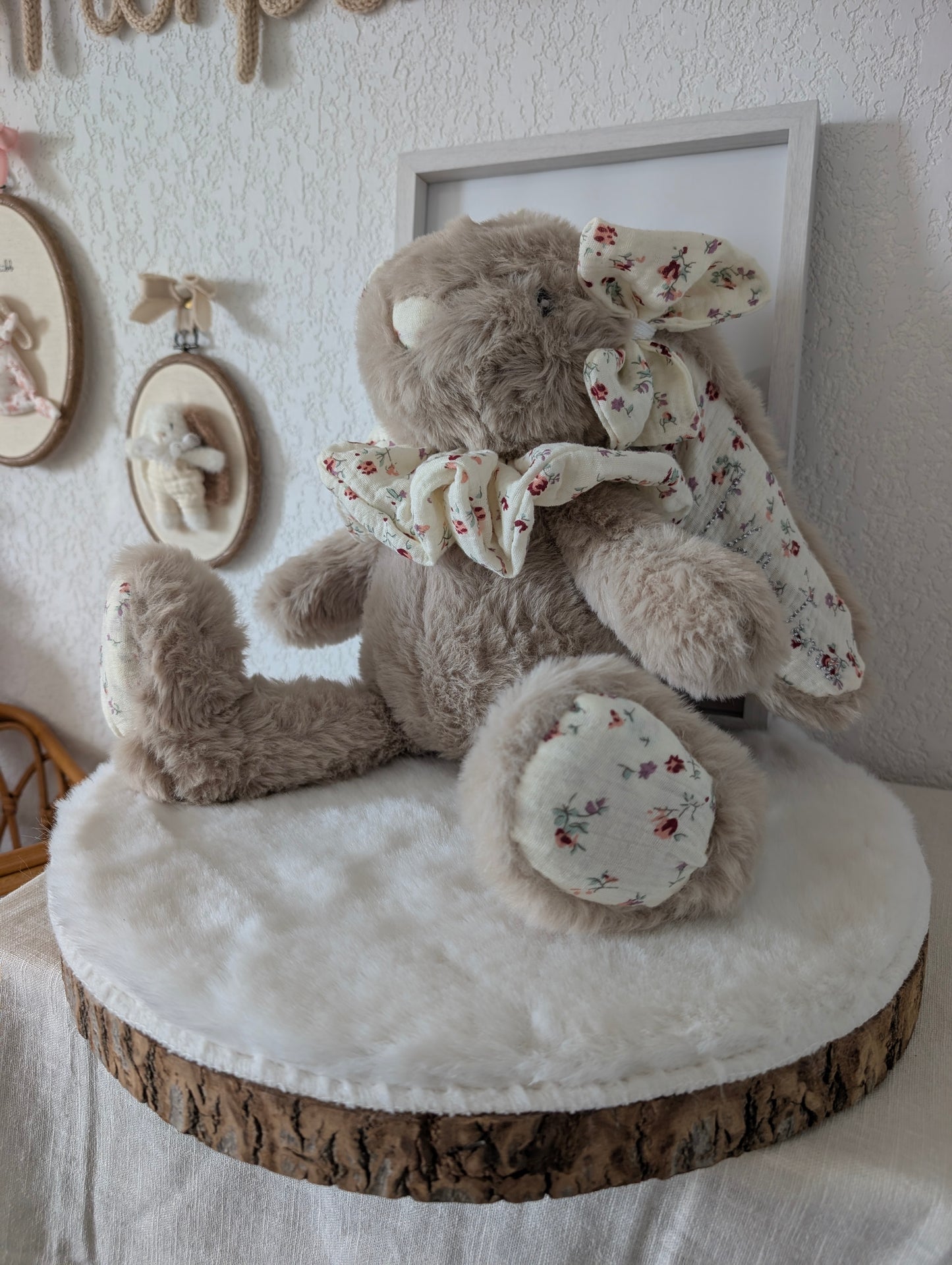 Mon Lapin Souvenir à customiser Beige