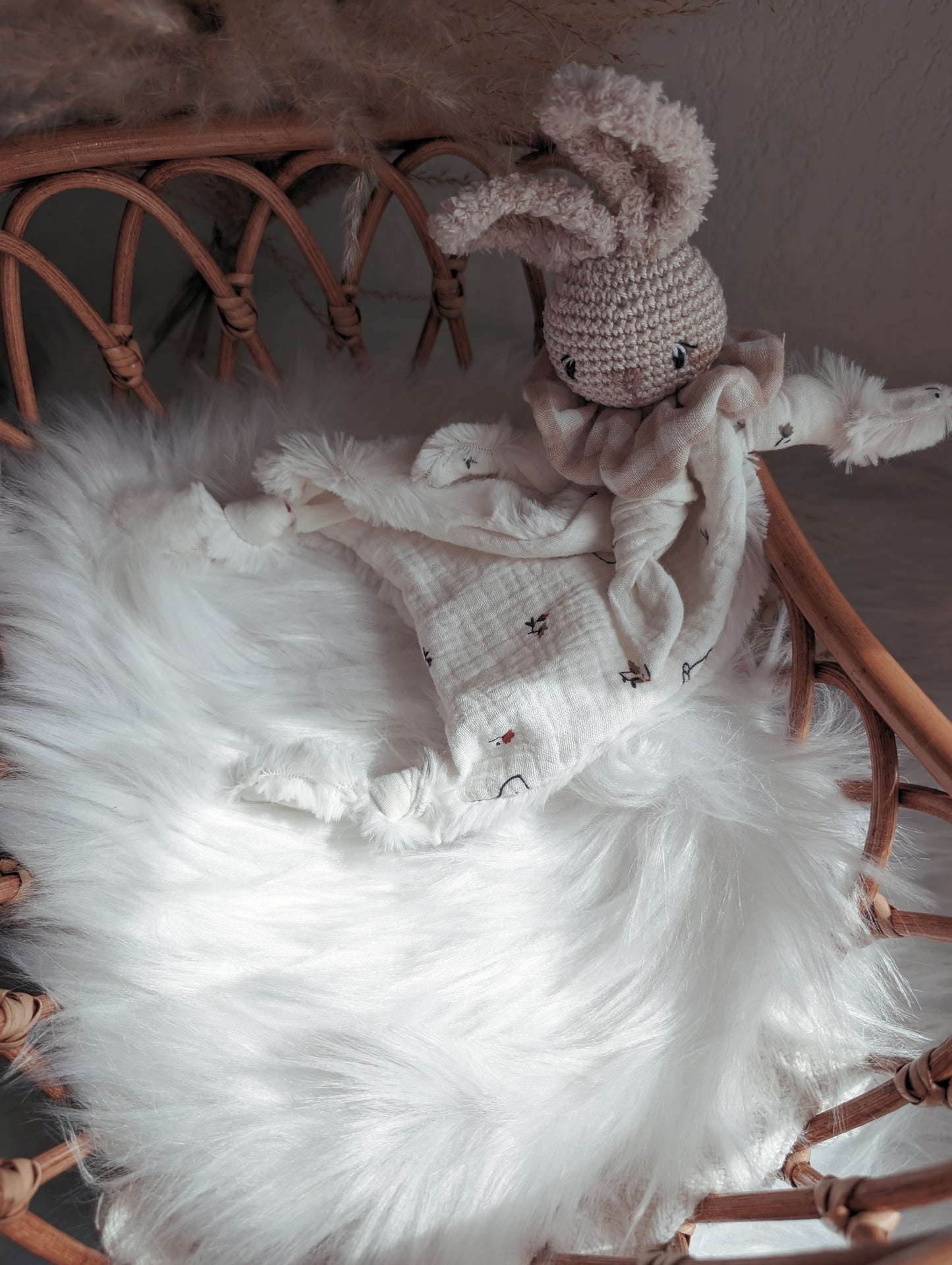 Doudou lapin personnalisable : Martin petit bébé