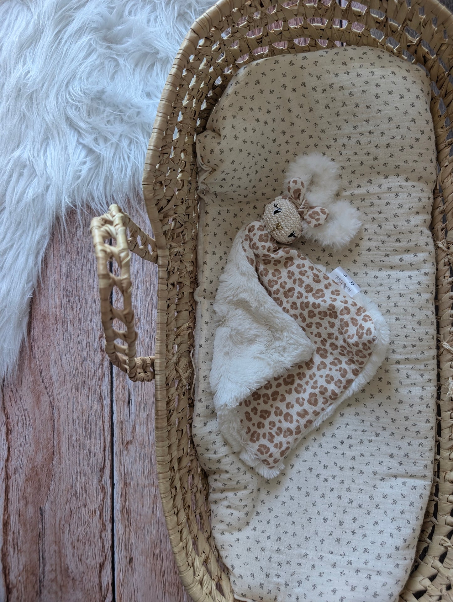 Doudou lapin personnalisable : Mia Lange