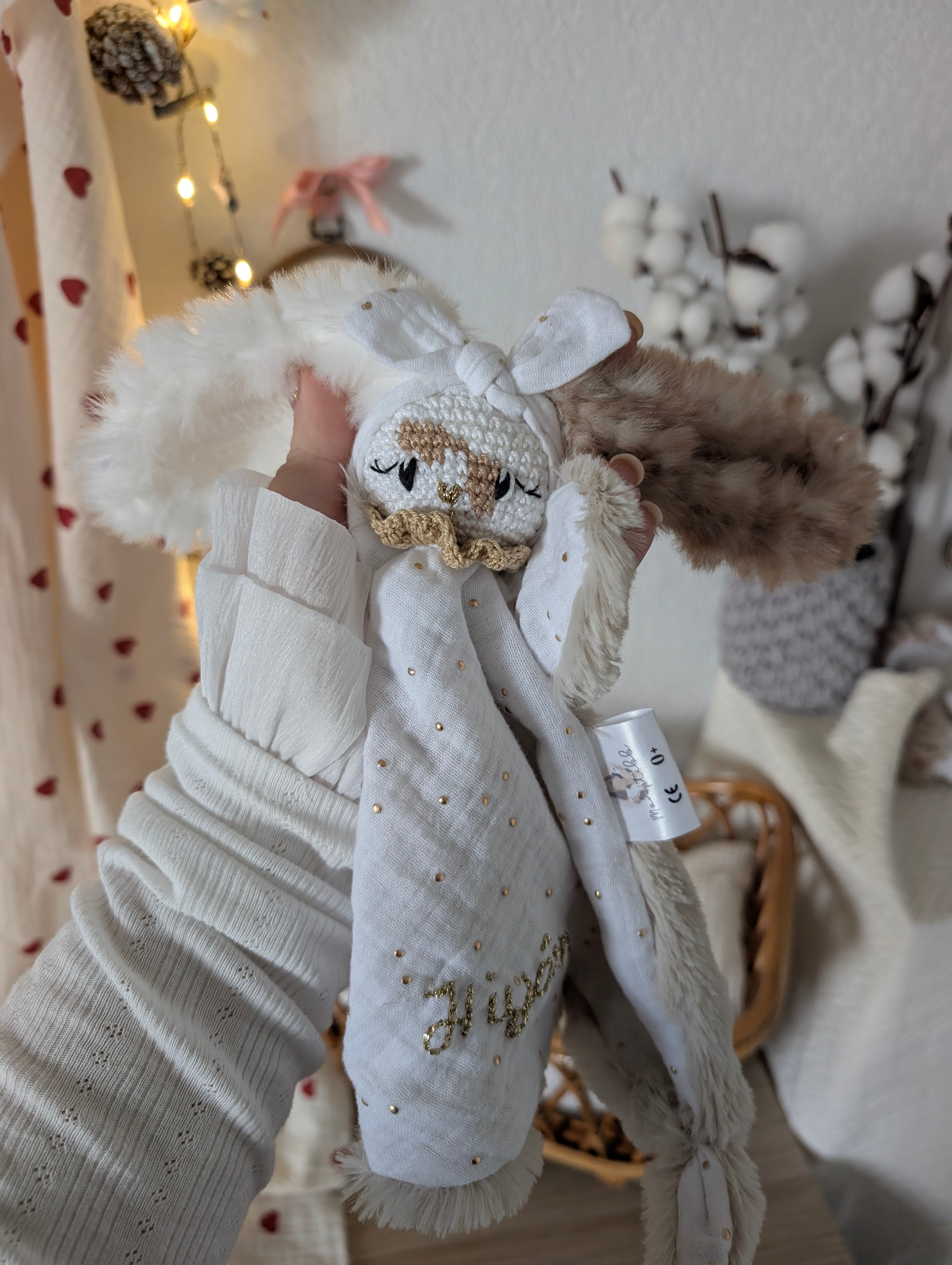 Doudou lapin : Emily Ange