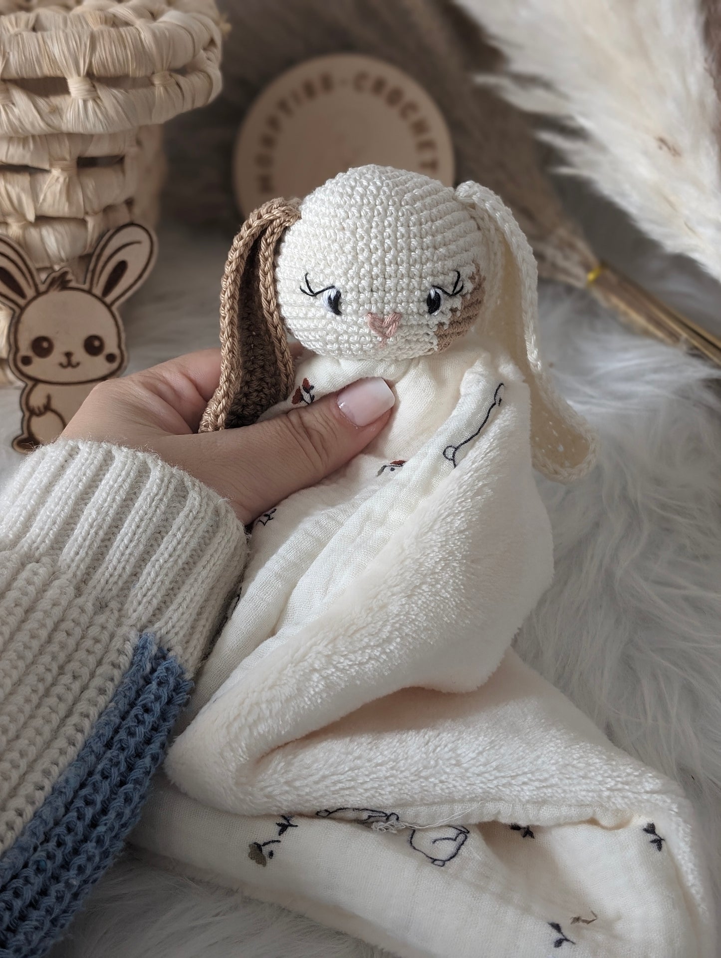 Doudou lapin : Olympe Lange