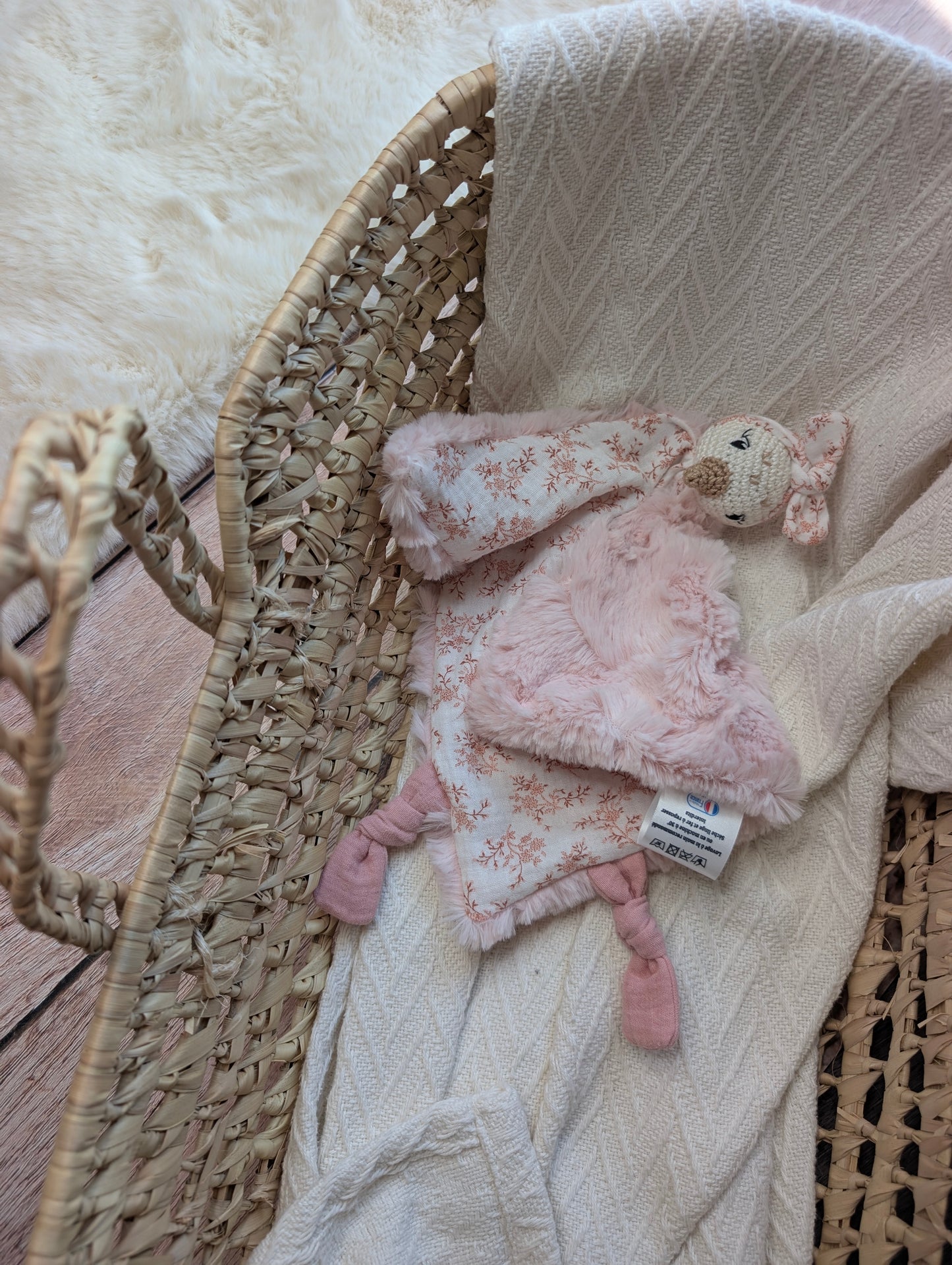 Mon doudou oie PERSONNALISABLE