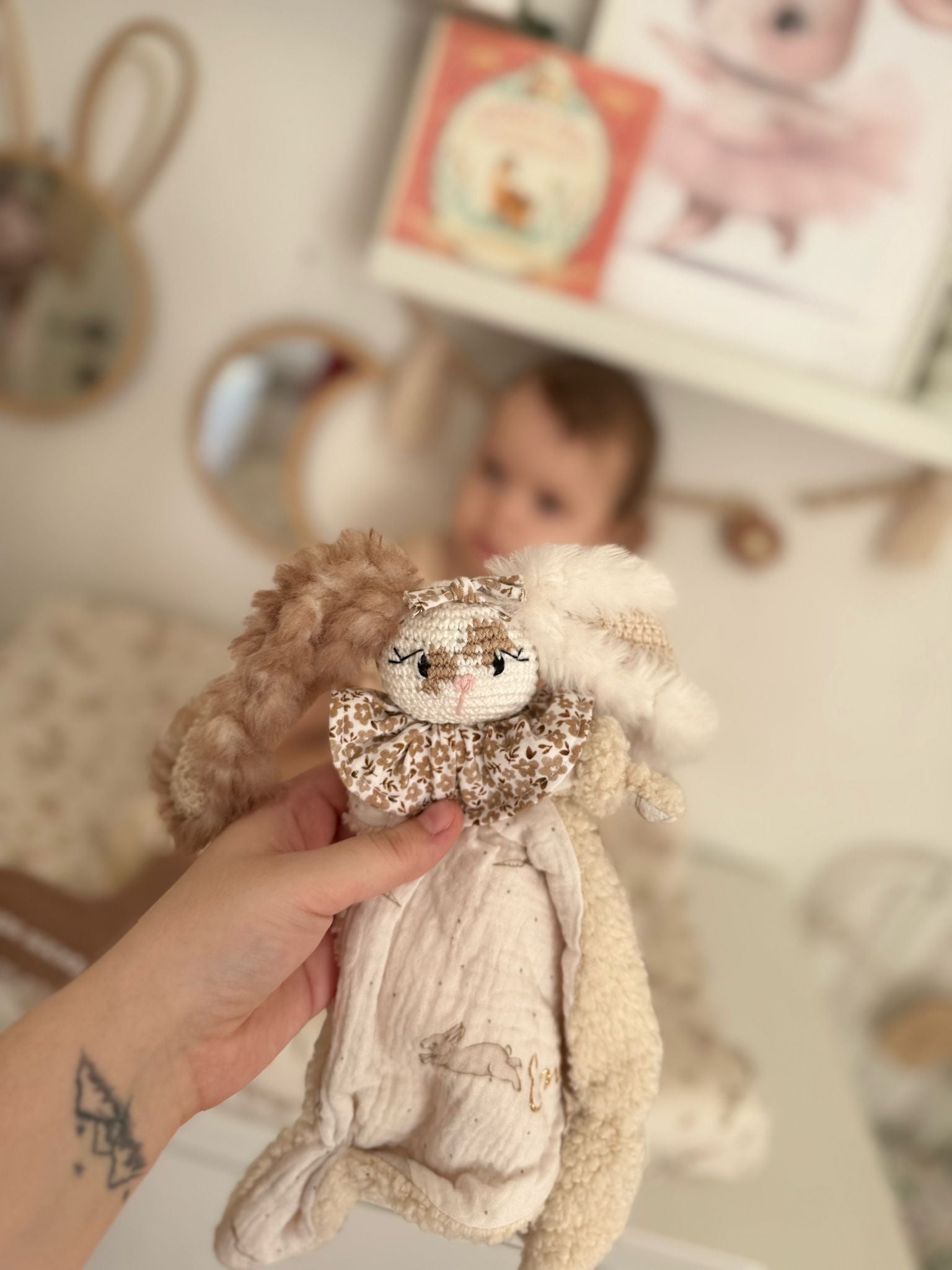 Doudou Lapin Conforme aux Normes CE : Sécurité et Douceur pour Bébé