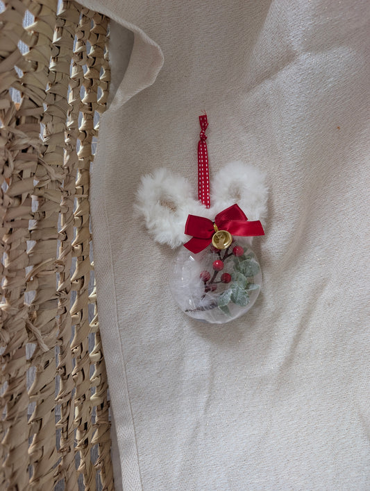 Boule de Noêl personnalisable : Chant de Noël