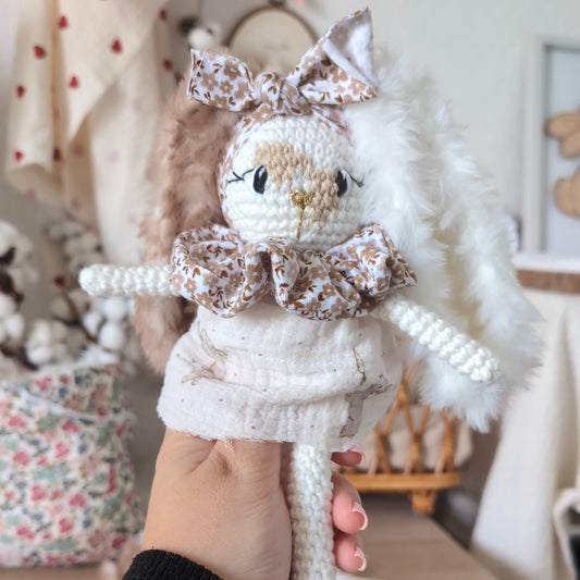 Poupée lapin Bio Garçon Kikadu Poupée lapin Bio Garçon Kikadu