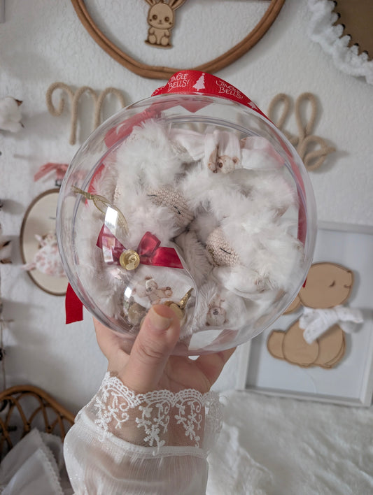 Coffret de Noel dans Boule Géante