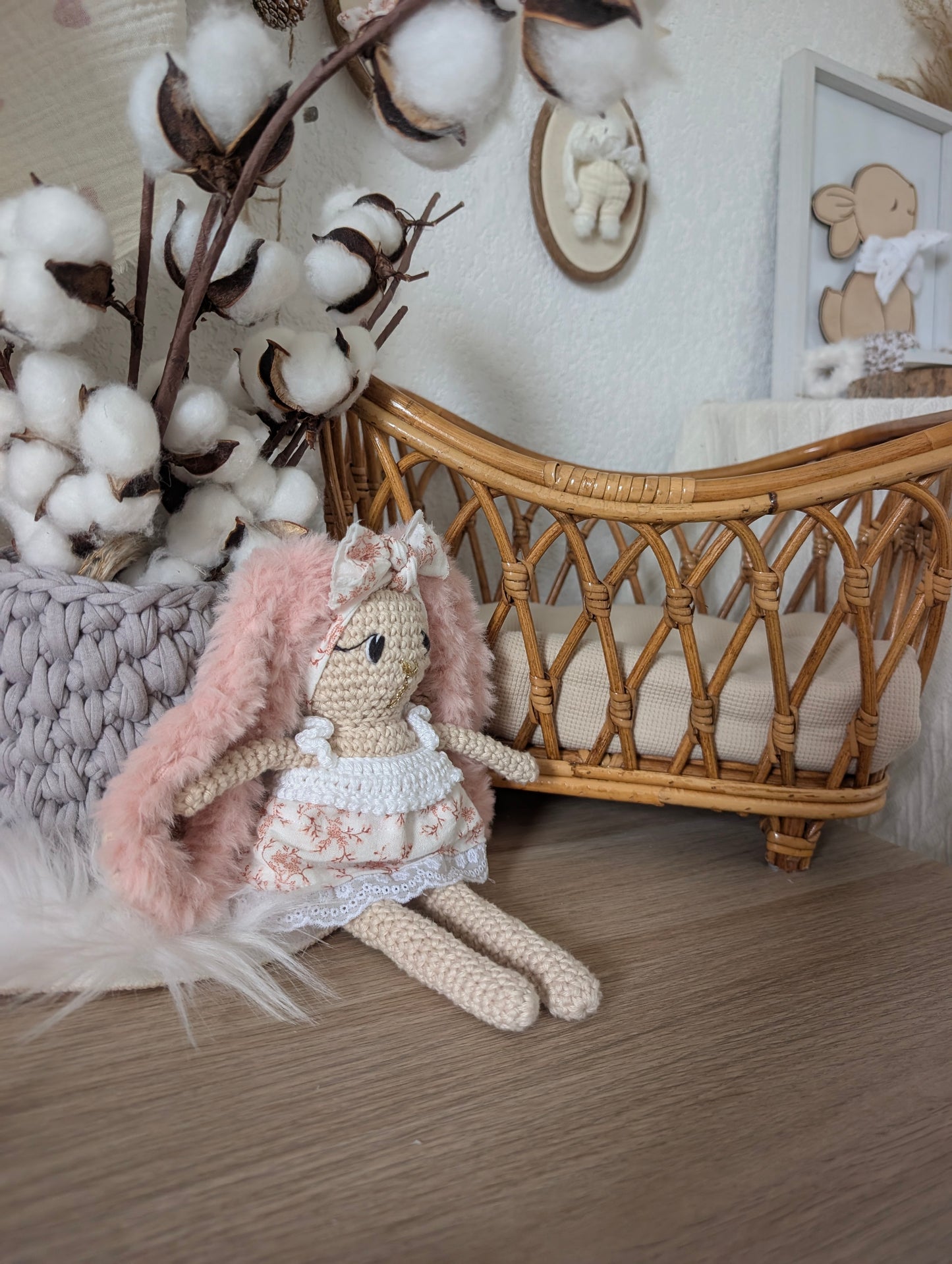 Poupée lapin Elena
